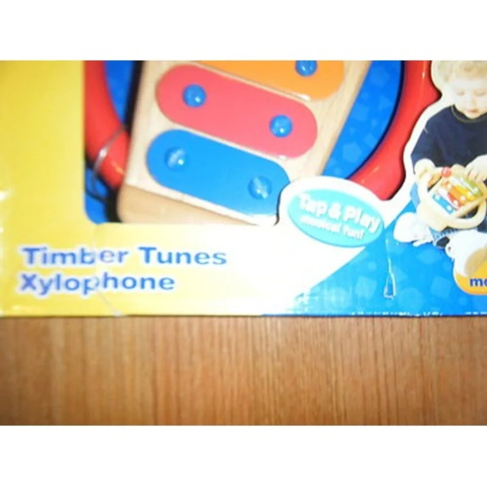 Little Tikes Timber Tunes Xylophone Wood Toy NIB new wood tap a tune instrument